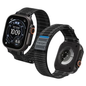 Spigen WBF0 apyrankė skirta Apple Watch 44 / 45 / 46 / 49 mm - juodos spalvos - Image 10