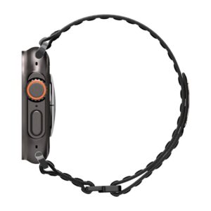 Spigen WBF0 apyrankė skirta Apple Watch 44 / 45 / 46 / 49 mm - juodos spalvos - Image 18