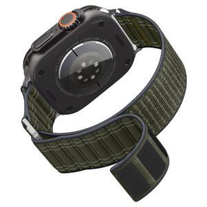Spigen WBF0 apyrankė Apple Watch 8 / 9 / 10 / 11 / SE / Ultra (44 / 45 / 46 / 49 mm) žalios spalvos - Image 15