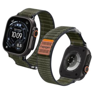Spigen WBF0 apyrankė Apple Watch 8 / 9 / 10 / 11 / SE / Ultra (44 / 45 / 46 / 49 mm) žalios spalvos - Image 13