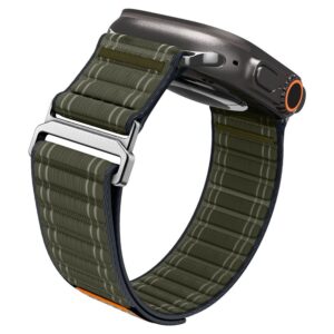 Spigen WBF0 apyrankė Apple Watch 8 / 9 / 10 / 11 / SE / Ultra (44 / 45 / 46 / 49 mm) žalios spalvos - Image 20