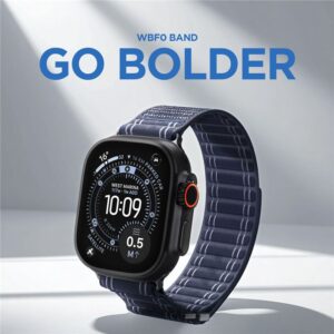 Spigen WBF0 apyrankė skirta Apple Watch 44 / 45 / 46 / 49 mm - mėlynos spalvos - Image 11