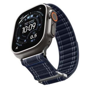 Spigen WBF0 apyrankė skirta Apple Watch 44 / 45 / 46 / 49 mm - mėlynos spalvos - Image 12
