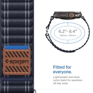 Spigen WBF0 apyrankė skirta Apple Watch 44 / 45 / 46 / 49 mm - mėlynos spalvos - Image 14