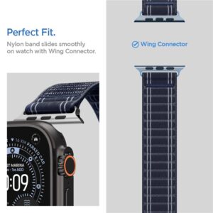 Spigen WBF0 apyrankė skirta Apple Watch 44 / 45 / 46 / 49 mm - mėlynos spalvos - Image 17