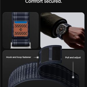 Spigen WBF0 apyrankė Samsung Galaxy Watch Ultra 2024 / 2025 (47 mm) mėlynos spalvos - Image 15