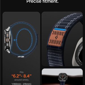 Spigen WBF0 apyrankė Samsung Galaxy Watch Ultra 2024 / 2025 (47 mm) mėlynos spalvos - Image 24