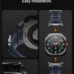 Spigen WBF0 apyrankė Samsung Galaxy Watch Ultra 2024 / 2025 (47 mm) mėlynos spalvos - Image 18