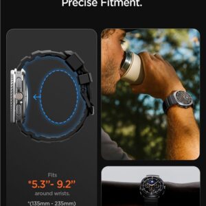 Spigen WBS2 apyrankė skirta Samsung Galaxy Watch 40/44/46 mm - juodos spalvos - Image 20