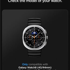 Spigen WBS2 apyrankė skirta Samsung Galaxy Watch 40/44/46 mm - juodos spalvos - Image 15