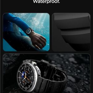 Spigen WBS2 apyrankė skirta Samsung Galaxy Watch 40/44/46 mm - juodos spalvos - Image 17