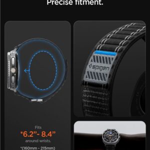 Spigen WBF0 apyrankė skirta Samsung Galaxy Watch 40/44/46 mm - juodos spalvos - Image 18