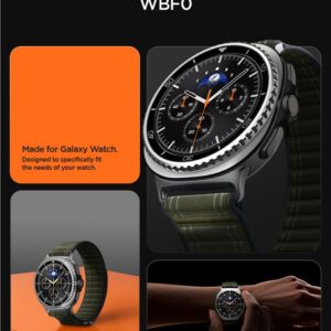 Spigen WBF0 apyrankė skirta Samsung Galaxy Watch 40/44/46 mm - žalios spalvos - Image 15