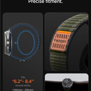 Spigen WBF0 apyrankė skirta Samsung Galaxy Watch 40/44/46 mm - žalios spalvos - Image 16