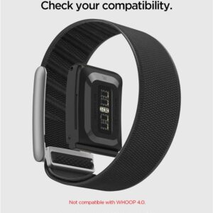 Spigen Fabric apyrankė WBF3, juodos spalvos - Whoop 5.0 - Image 4