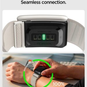 Spigen Fabric apyrankė WBF3, starlight - Whoop 5.0 - Image 4