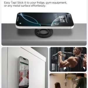 Spigen Dual Pop MagSafe Phone Holder (Slim), marble gray - Image 12