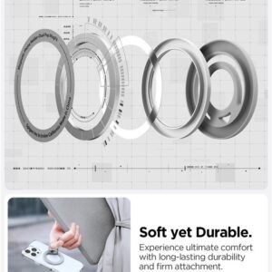 Spigen Dual Pop MagSafe Phone Holder (Slim), marble gray - Image 18