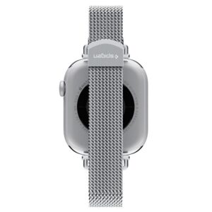 Spigen WBM4 apyrankė Apple Watch 8 / 9 / 10 / 11 / SE (40 / 41 / 42 MM) sidabro spalvos - Image 20