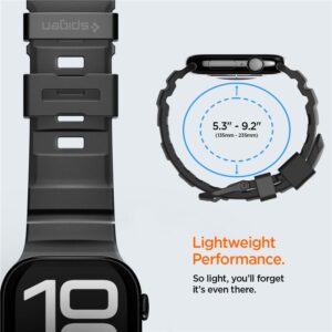 Spigen WBS2 apyrankė skirta Apple Watch 44 / 45 / 46 / 49 mm - juodos spalvos - Image 14