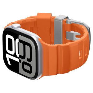 Spigen WBS2 apyrankė skirta Apple Watch 44 / 45 / 46 / 49 mm - oranžinės spalvos - Image 13