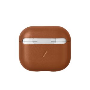 Native Union Leather dėklas, brown - AirPods 3 - Image 3