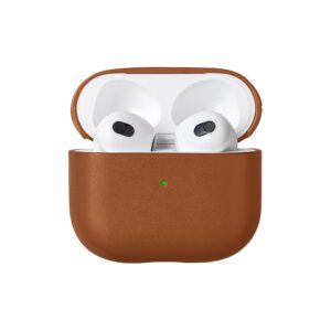 Native Union Leather dėklas, brown - AirPods 3