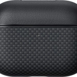 Pitaka Aramid Fiber Magnetic dėklas, juodos spalvos - Apple AirPods Pro 3 - Image 6