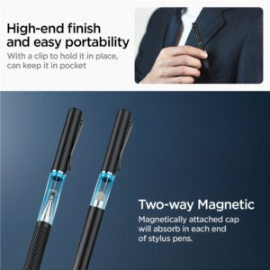 Spigen Universal Stylus Pen, juodos spalvos - Image 3