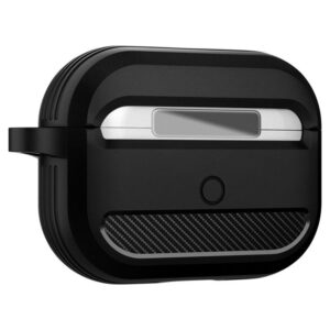 Spigen Rugged Armor, juodos spalvos - AirPods Pro - Image 6