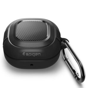 Spigen Rugged Armor, juodos spalvos - Samsung Galaxy Buds FE/Buds 2/Buds Pro 2/Buds Pro/Buds Live - Image 9