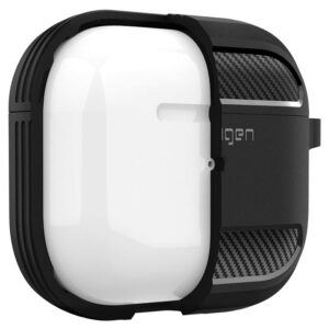 Spigen Rugged Armor, juodos spalvos - AirPods 3 - Image 9