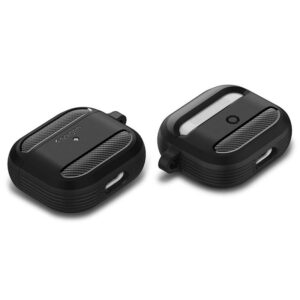 Spigen Rugged Armor, juodos spalvos - AirPods 3 - Image 5