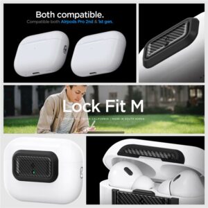 Spigen Lock Fit M, carbon - AirPods Pro (2nd/1st Gen) - Image 17