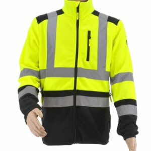 AWTOOLS DŽEMPERIS IŠ POLIARINIO AUDINIO T3/ ŠVIESĄ ATSPINDINTIS GELTONAS/ L