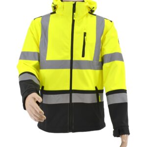 AWTOOLS STRIUKĖ SOFTSHELL T3/ ŠVIESĄ ATSPINDINTI/ XXL