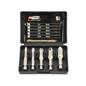 AWTOOLS IŠSUKIKLIAI VARŽTAMS 5vnt. BLACK LINE