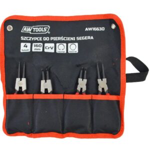 AWTOOLS SEGERIO REIKMENŲ RINKINYS 160/4vnt./DĖKLAS