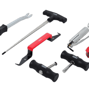 AWTOOLS AUTOMOBILIŲ STIKLŲ IŠĖMIMO ĮRANKIŲ RINKINYS 7VNT.