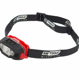 AWTOOLS LED priekinis žibintas USB 5 funkcijų BLACK LINE