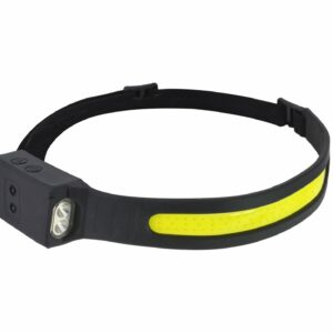 AWTOOLS COB LED PRIEKINIS ŽIBINTAS SU JUDESIO JUTIKLIU