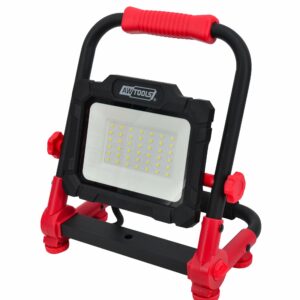 AWTOOLS NEŠIOJAMAS SMD LED PROŽEKTORIUS 30W SULANKSTOMAS