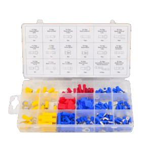 AWTOOLS IZOLUOTOS ELEKTRINĖS JUNGTYS 160vnt. MIX