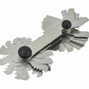 AWTOOLS Sriegių matuoklis metriniams ir coliniams sriegiams