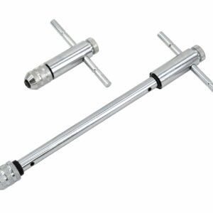 AWTOOLS RANKENĖLĖ SRIEGIKLIAMS M5-M12 /100mm T TIPO SU REKETU IR FIKSUOJAMĄJA ĮMAUTE