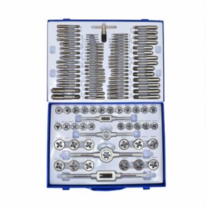 AWTOOLS SRIEGIKLIŲ IR SRIEGIAPJOVIŲ RINKINYS 110vnt