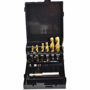 AWTOOLS SRIEGIMO GRĄŽTŲ RINKINYS M3-M10 7 VNT. GELTONI