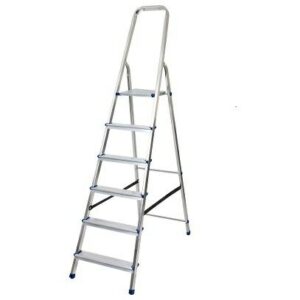 AWTOOLS ALIUMINĖS KOPEČIOS 150kg 6 PAKOPŲ LAISVAI STATOMOS