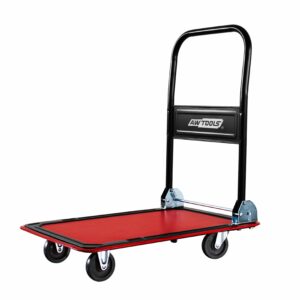 AWTOOLS SANDĖLIAVIMO VEŽIMĖLIS 4 RATŲ 150KG PLATFORMA 73x47cm