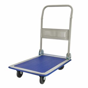 AWTOOLS SANDĖLIAVIMO VEŽIMĖLIS 4 RATŲ 300KG PLATFORMA 90x60cm